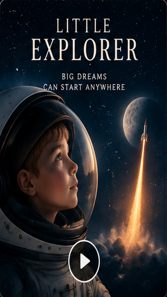 Portada ficticia de Pequeño explorador